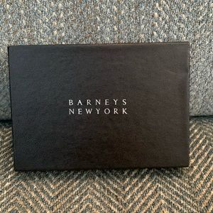 BARNEYS NEW YORK little black box BRAND NEW!  5 1/4” x 3 1/4”. Includes padding.